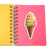 Sweet Ice Cream Cone Sticker
