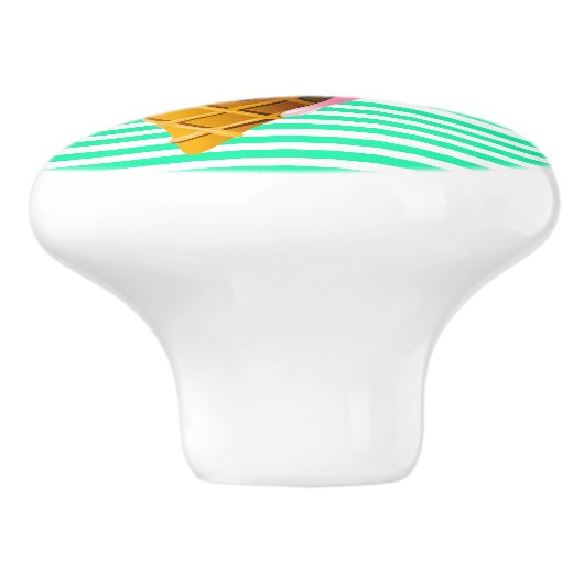 Sweet Ice Cream Lade trekt Keramische Knop (Zijkant)