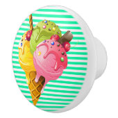 Sweet Ice Cream Lade trekt Keramische Knop (Rechts)