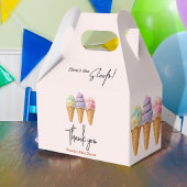 Sweet Ice Cream Summer Here Scoop Baby shower Bedankdoosjes