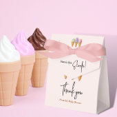 Sweet Ice Cream Summer Here Scoop Baby shower Bedankdoosjes
