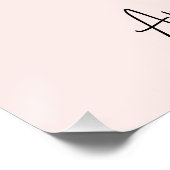 Sweet Ice Cream Summer Here Scoop Baby shower Perfect Poster (Hoek)