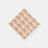 Sweet Ice Cream Summer Here Scoop Baby shower Servet (Hoek)