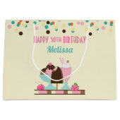 Sweet Ice Cream Sundae & Strawberry Float Groot Cadeauzakje (Voorkant)