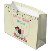 Sweet Ice Cream Sundae & Strawberry Float Groot Cadeauzakje (Achterkant Gekanteld)