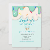 Sweet Ice Cream Verjaardag Kaart (Voorkant)