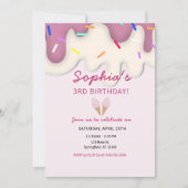 Sweet Ice Cream Verjaardag Kaart (Voorkant)