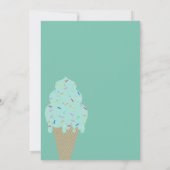 Sweet Ice Cream Verjaardag Kaart (Achterkant)