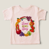 Sweet in Spicy Goodness Krans T-shirt (Design voorkant)