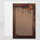 Sweet Indulgence Chocolate Briefpapier (Voorkant / Achterkant)