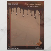 Sweet Indulgence Chocolate Custom Briefhoofd (Voorkant)