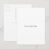 Sweet Inspirational Card Briefkaart (Voorkant / Achterkant)