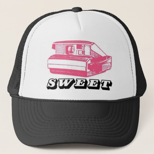 Sweet (instant camera) trucker pet (Voorkant)