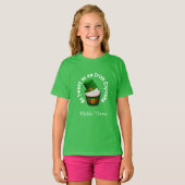 Sweet Irish Cupcake Personalized Boy of Girl T-shirt (Voorkant volledig)