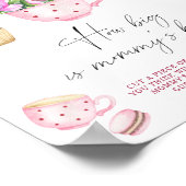 Sweet is brouwen Hoe groot is mama's buikspel Poster (Hoek)