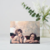 Sweet Italy Angels Renaissance Masterstuk Briefkaart (Staand voorkant)