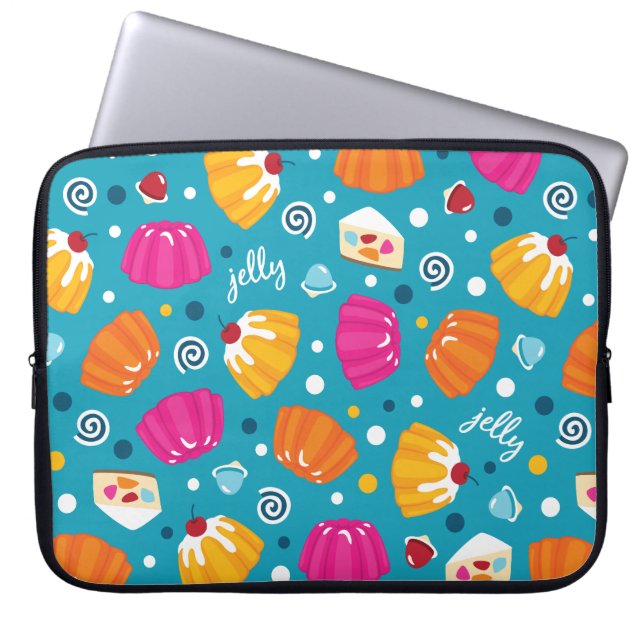 Sweet Jellies Laptop Sleeve (Voorkant)