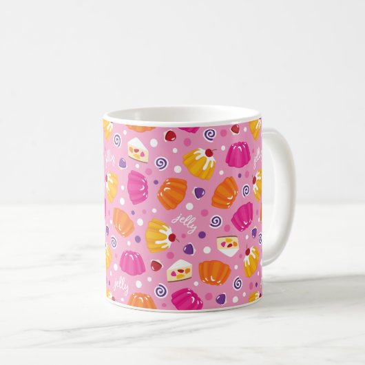 Sweet Jelly Pattern Koffiemok (Voorkant rechts)