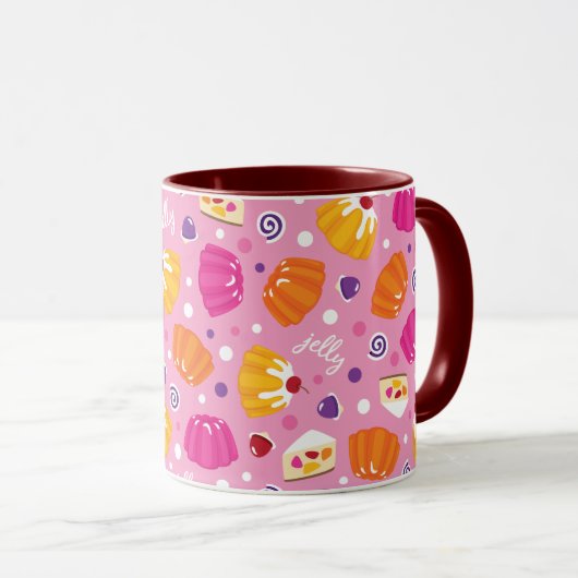 Sweet Jelly Pattern Mok (Voorkant rechts)
