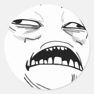 Sweet Jesus Meme - Ronde Stickers