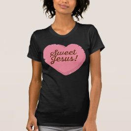 Sweet Jesus Snoep Heart, dames T-shirt