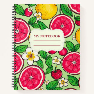 Sweet & Juicy Notitieboek – kleurrijk