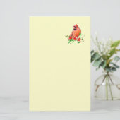 Sweet Kardinaal Briefpapier (Staand voorkant)