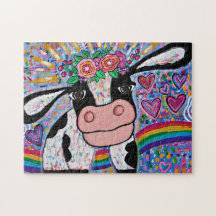 Sweet Katie Cow Puzzle 252 stuks