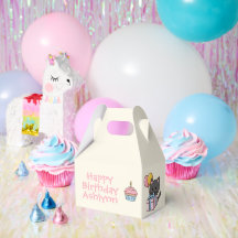 Sweet Kawaii Black Cat verjaardagsfeestje