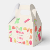 Sweet kawaii gummi snoepjes Verjaardag Bedankdoosjes (Achterkant)