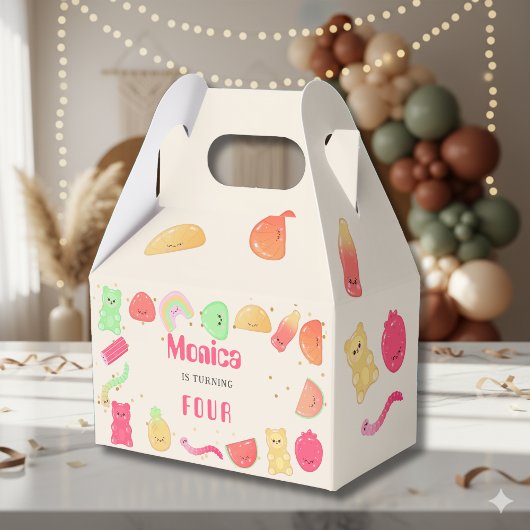 Sweet kawaii gummi snoepjes Verjaardag Bedankdoosjes