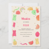 Sweet kawaii gummi snoepjes Verjaardag Kaart (Voorkant)