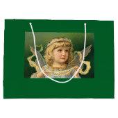 Sweet KerstAngel Large Cadeautasje (Achterkant)