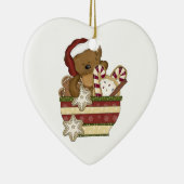 Sweet-kerstBeer Keramisch Ornament (Rechts)