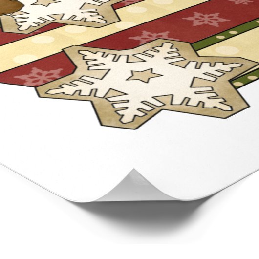 Sweet-kerstBeer Poster (Hoek)