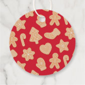 Sweet-kerstkoekjes Bedankjes Labels (Achterkant)