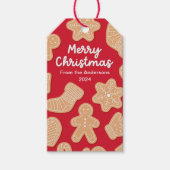 Sweet-kerstkoekjes Cadeaulabel (Voorkant)