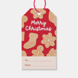 Sweet-kerstkoekjes Cadeaulabel