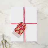 Sweet-kerstkoekjes Cadeaulabel (Met Touw)