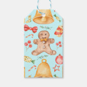 Sweet kerstkoekjes en Snoepjes Cadeaulabel (Voorkant)