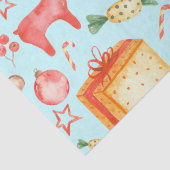 Sweet kerstkoekjes en Snoepjes Tissuepapier (Detail)