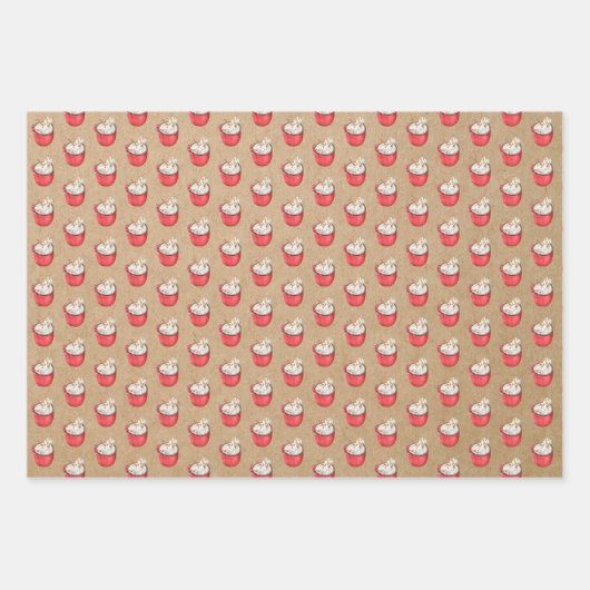 Sweet kerstkraft — Papieren vellen voor het oppakk (Voorkant)