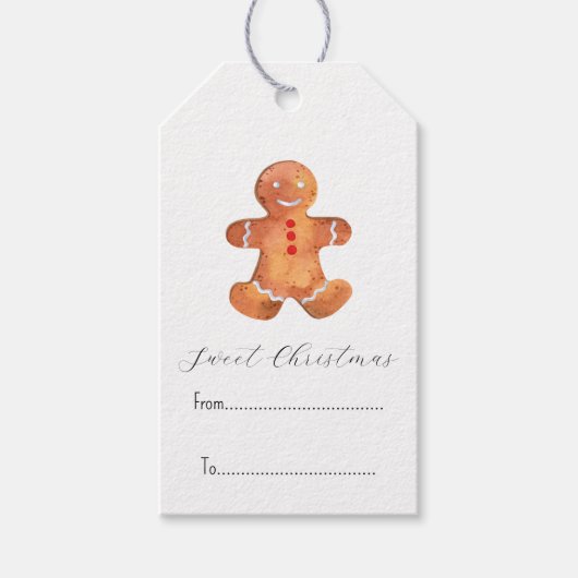 Sweet-kerstLabel Cadeaulabel (Voorkant)