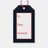 Sweet Kerstmis Cadeaulabel (Achterkant)