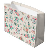 Sweet Kerstmis Groot Cadeauzakje (Achterkant Gekanteld)