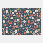 Sweet Kerstmis Inpakpapier Vel (Voorkant 3)