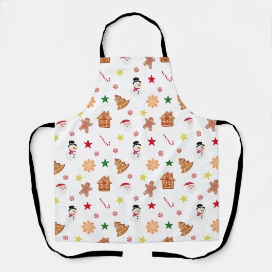 Sweet Kerstmis Schort (Voorkant)