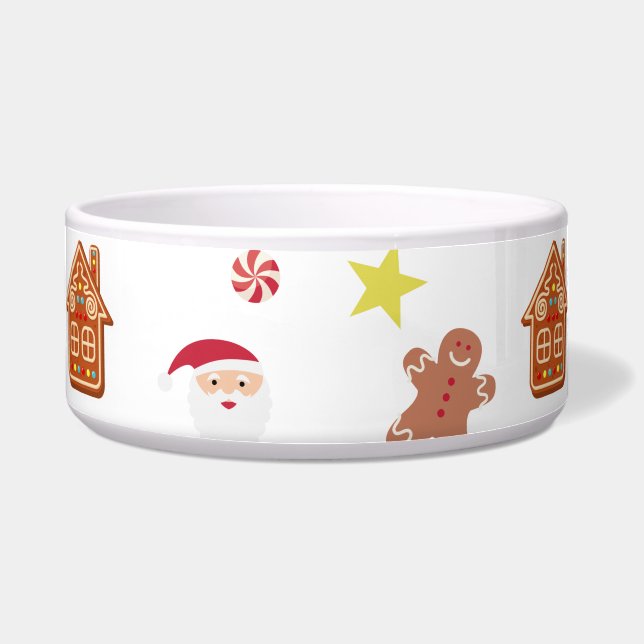 Sweet Kerstmis Voerbakje (Voorkant)