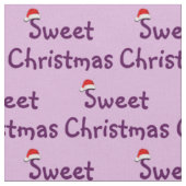 Sweet kerstpatroon stof (Close Up)
