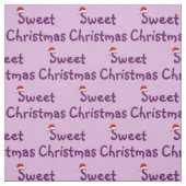 Sweet kerstpatroon stof (Swatch)